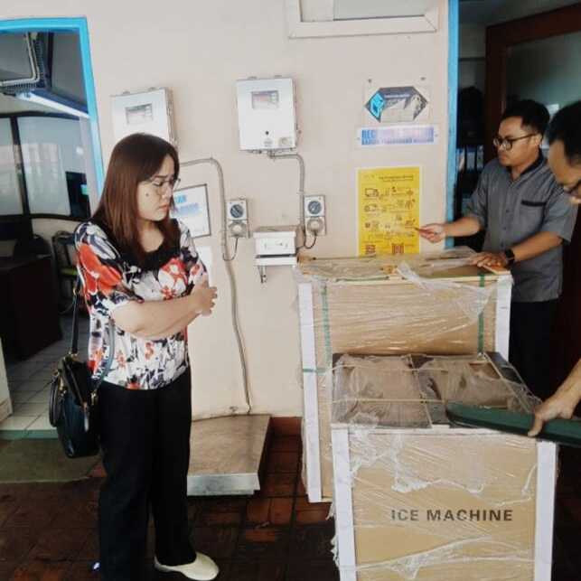 Loading Dock Ice maker kapsitas 200 kg/day  untuk Melia Hotel Purosani Yogyakarta