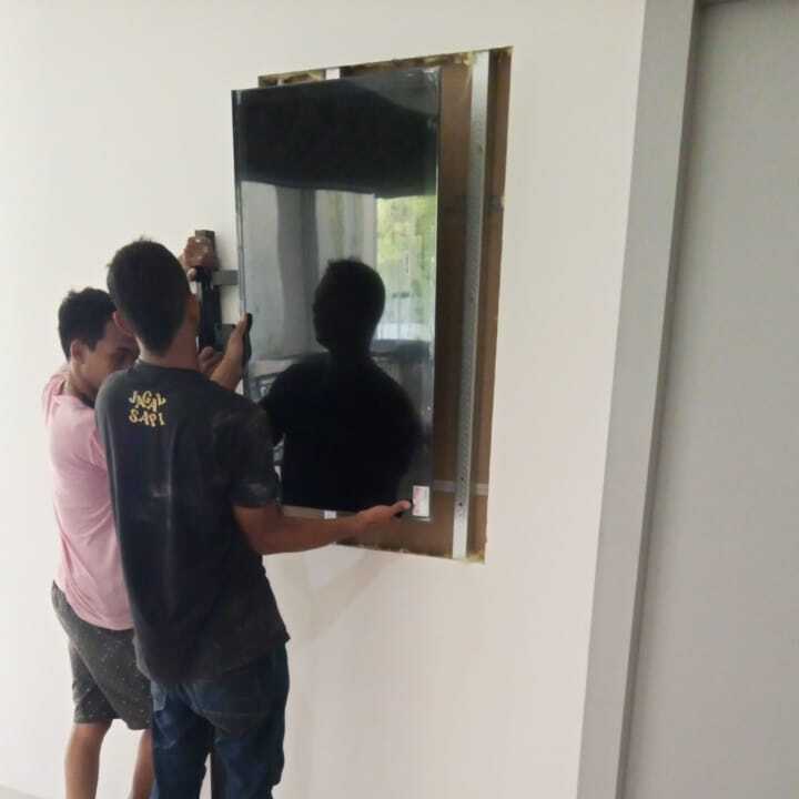 Pengadaan dan pemasangan signage display mustika Hotel Yogyakarta